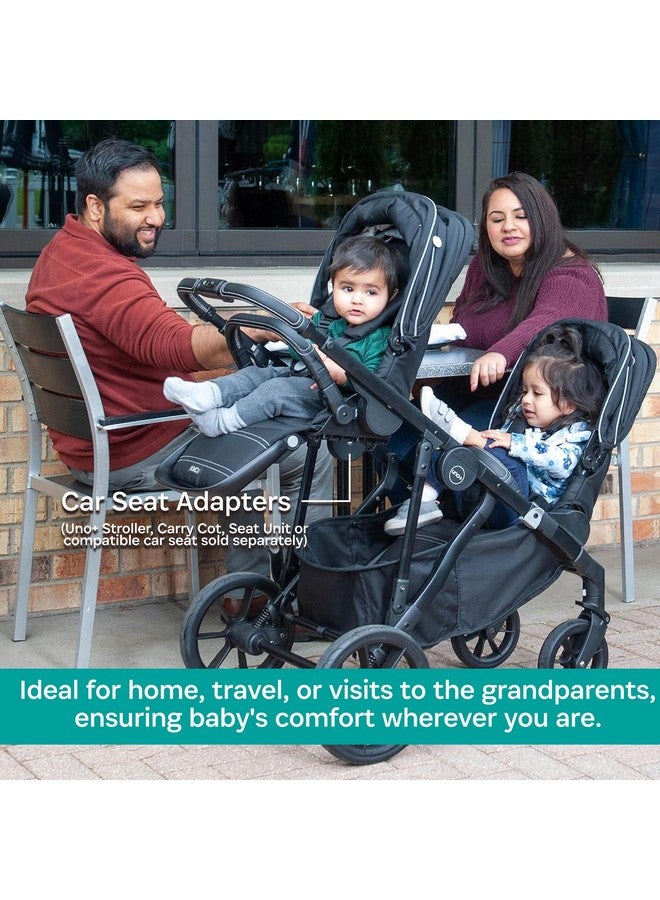 KidCo Uno+ Car Seat Adapters, Compatible with Uno+ Carry Cot Bassinet and Single Seat Travel System - Image 4