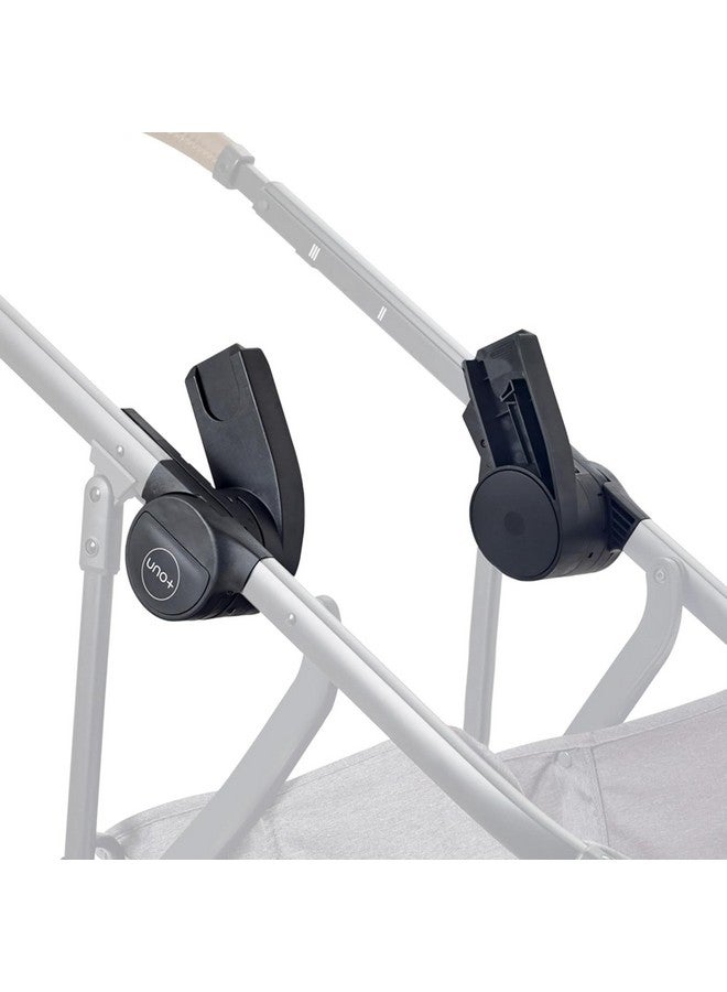 KidCo Uno+ Car Seat Adapters, Compatible with Uno+ Carry Cot Bassinet and Single Seat Travel System - Image 1