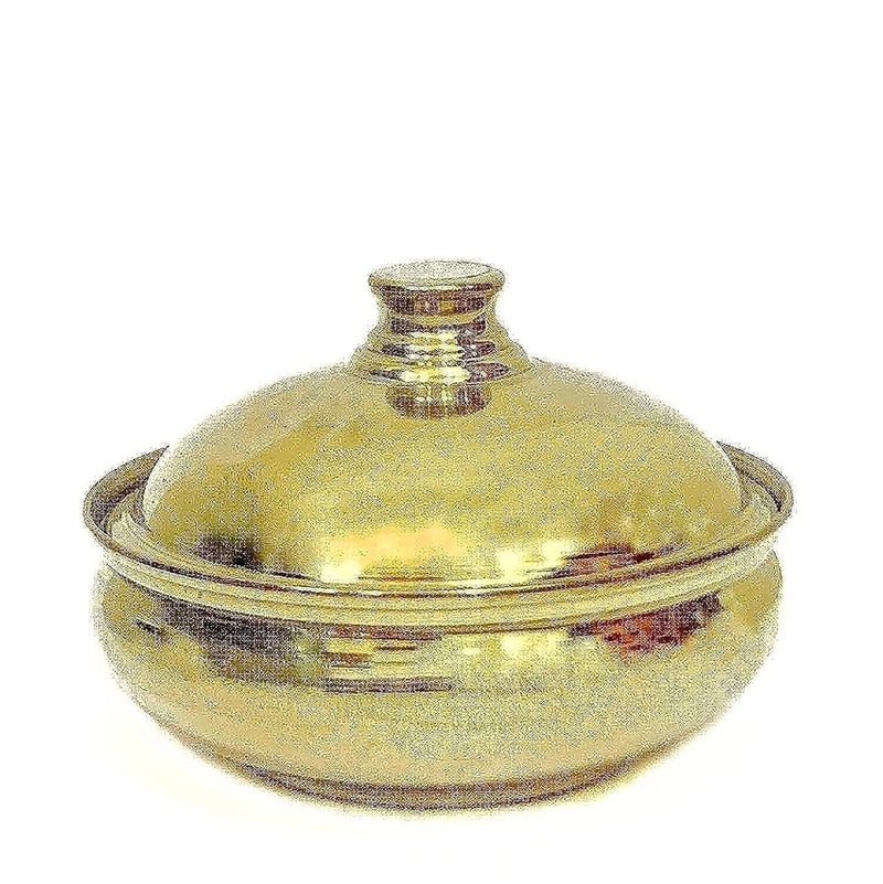 Brass Copper Sugar Bowl