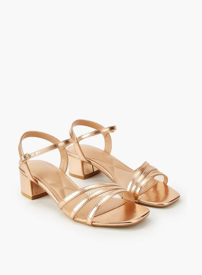 Celeste Women Block Heel Strap Sandals - Image 1