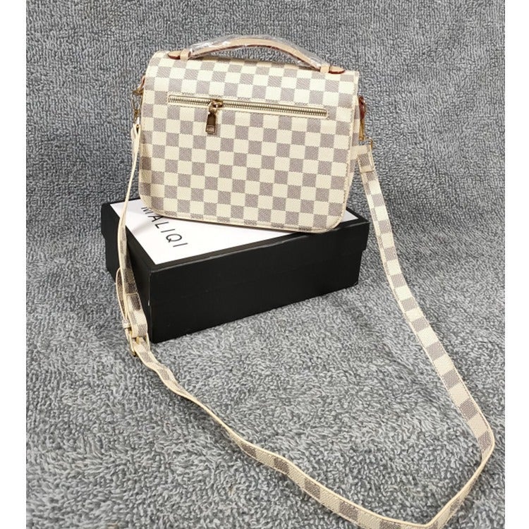 Summer Fashion Simple Women'S Small Square Bag Casual Trendy Leopard Print Cow Crossbody Shoulder Bag - Image 1