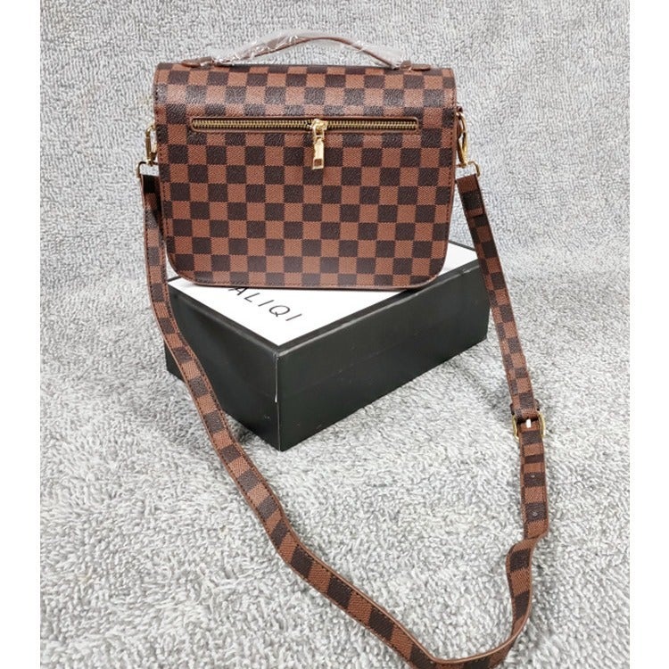 Summer Fashion Simple Women'S Small Square Bag Casual Trendy Leopard Print Cow Crossbody Shoulder Bag - Image 2