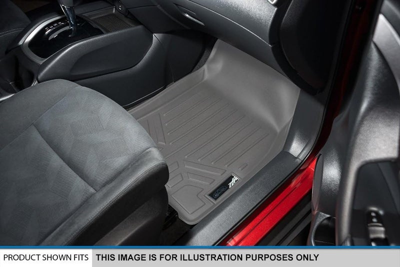MAX LINER A2043/B2044 3 Row Floor Mats Set Grey for Traverse/Enclave/Acadia/Outlook - Image 3
