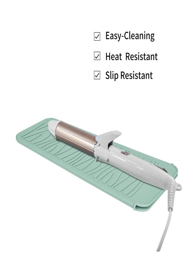 EIOKIT Silicone Heat Resistant Travel Mat Pouch for Hair Straighteners, Curling Wands, Flat Irons, and Styling Tools - Image 3