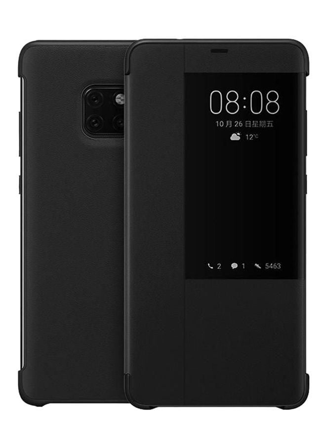 نيبمينينت غطاء قلاب بتقنية العرض الذكي لهاتف هواوي ميت 10 برو أسود