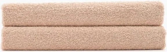 MiniHome Kilim Patterned Jacquard Set of 2 Hand Towels 50 x 90 - Mink