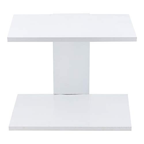 Skafa Wood 37x20x24 Cm Wall Mounted Shelf (MDF, White) - Image 3