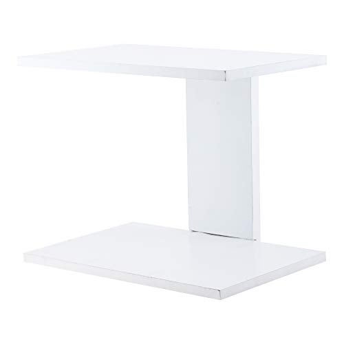 Skafa Wood 37x20x24 Cm Wall Mounted Shelf (MDF, White) - Image 4