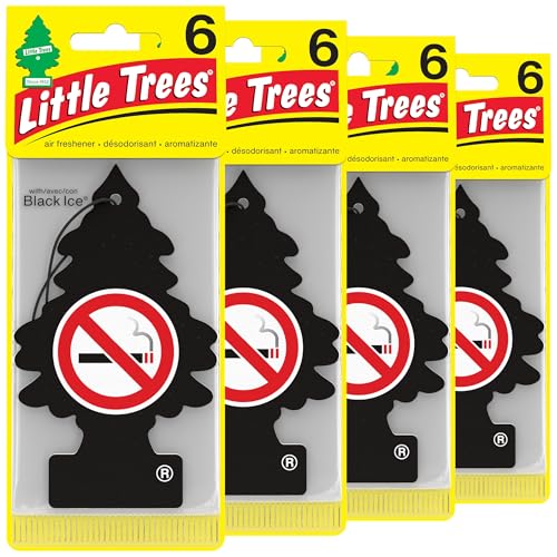 LITTLE TREES Air Fresheners Car Air Freshener. Hanging Tree Provides Long Lasting Scent for Auto or Home. No Smoking, 24 Air Fresheners - Image 1