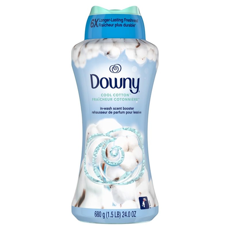 Downy Cool Cotton InWash Laundry Scent Booster Beads 24 oz laundry scent beads Longlasting Freshness