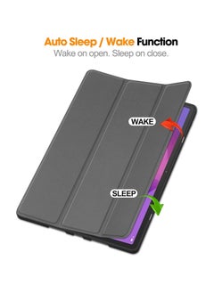 General Smart Tablet Case for Lenovo Idea Tab Pro 12.7" (2025) TB373FU Built-in Pen Slot, Lightweight Tri-Fold PU Leather Case Case with Auto Wake/Sleep Function  - Image 2