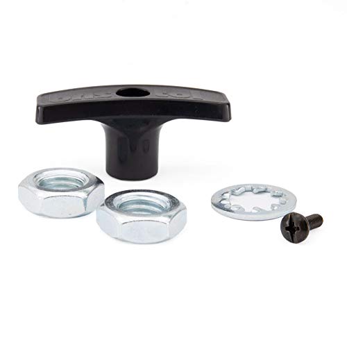 RecPro مقبض صمام نفايات RecPro RV | بديل لعمود تمديد الصمام | أسود (عبوة واحدة) - Image 5