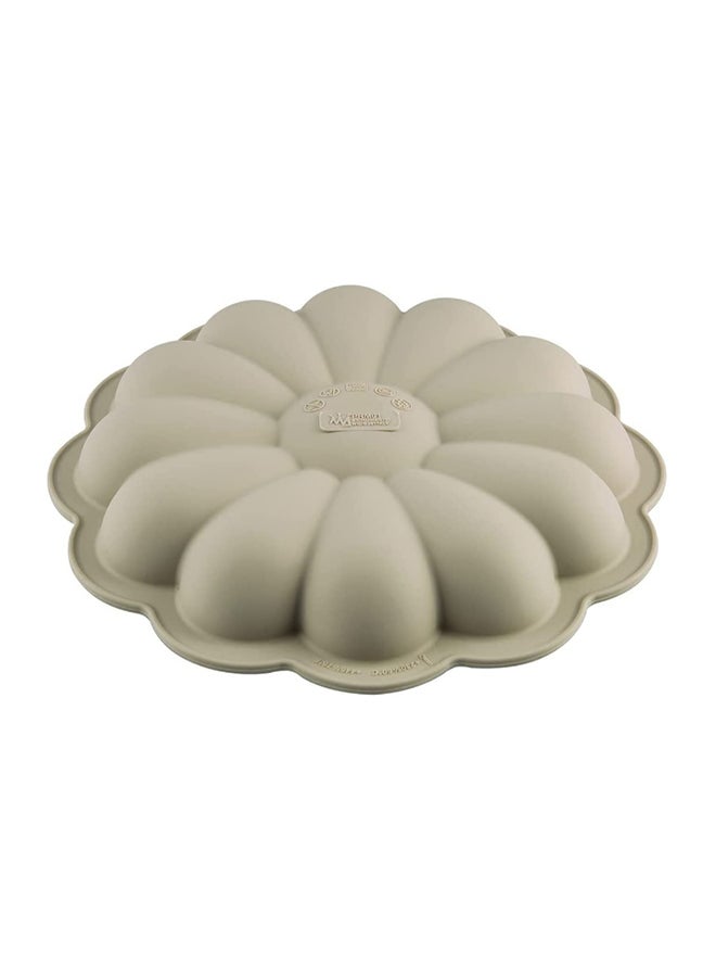 إسكدنيا قالب كيك سبرينج ثلاثي الأبعاد بيج 22×5 سم - Image 2