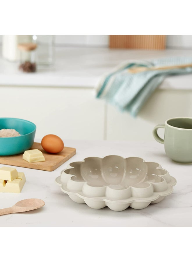 إسكدنيا قالب كيك سبرينج ثلاثي الأبعاد بيج 22×5 سم - Image 5