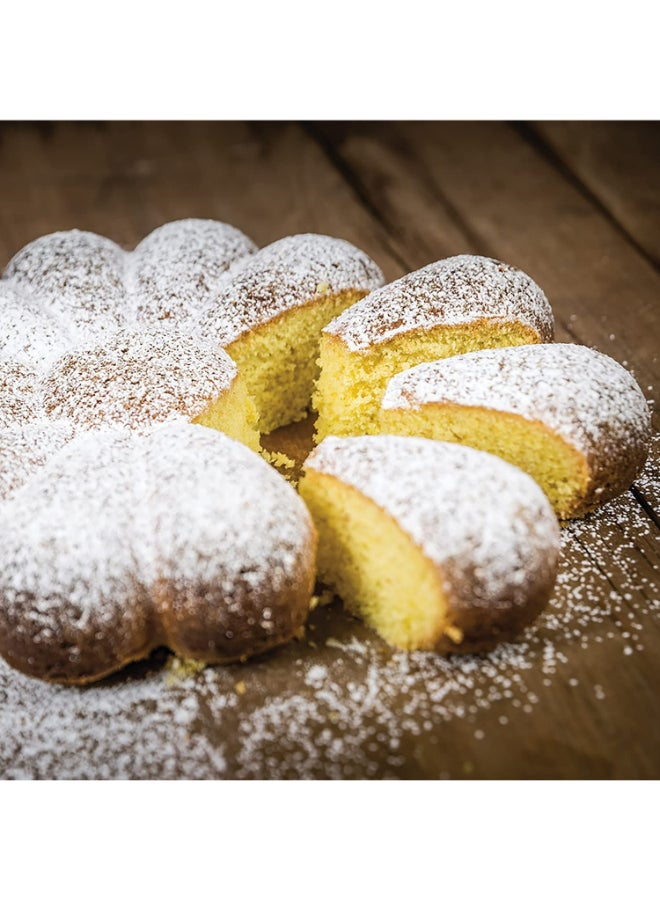 إسكدنيا قالب كيك سبرينج ثلاثي الأبعاد بيج 22×5 سم - Image 4