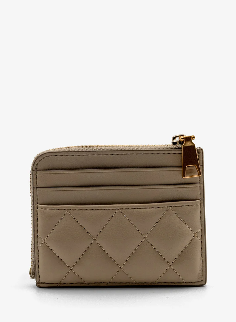 دكني محفظة بطاقات بسحاب ترينيا