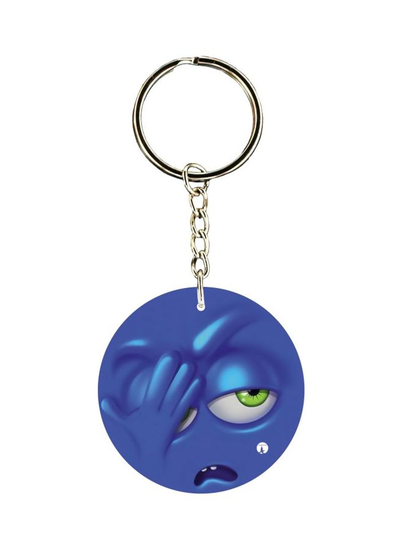 RKN Face Themed Keychain