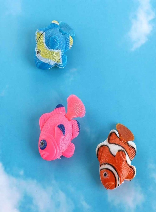 Kopida 10 Pieces Simulation Artificial Moving Fishes Floating Fishes Lifelike Fish Ornament Aquarium Decorations for Fish Tank - Image 3