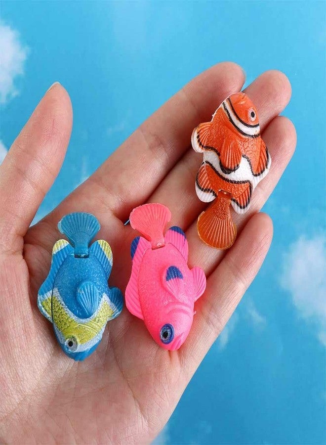 Kopida 10 Pieces Simulation Artificial Moving Fishes Floating Fishes Lifelike Fish Ornament Aquarium Decorations for Fish Tank - Image 4