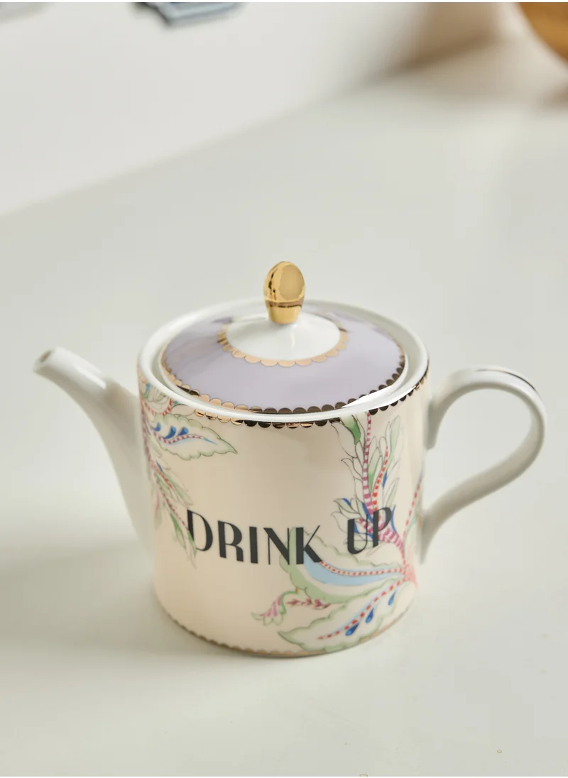 YVONNE ELLEN Floral Small Teapot & 2 Mug S