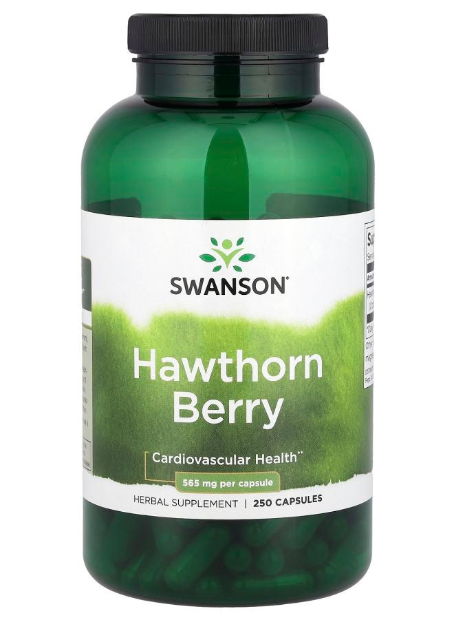 SWANSON Hawthorn Berry 565 mg 250 Capsules