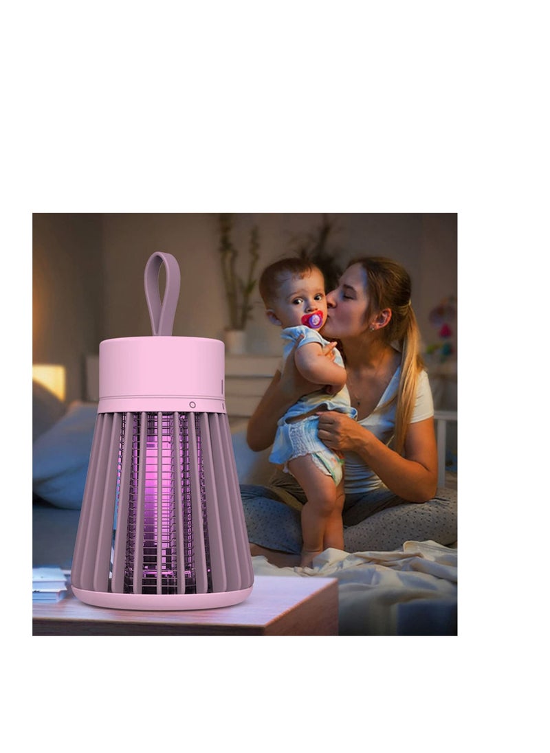 Y&D - Bug Zapper, USB Powered Rechargeable Mosquito Zapper Electric for Indoors Wireless UV Killer Mosquitos, Insects, Flies and Gnats Portable Eradicator Home - Image 1