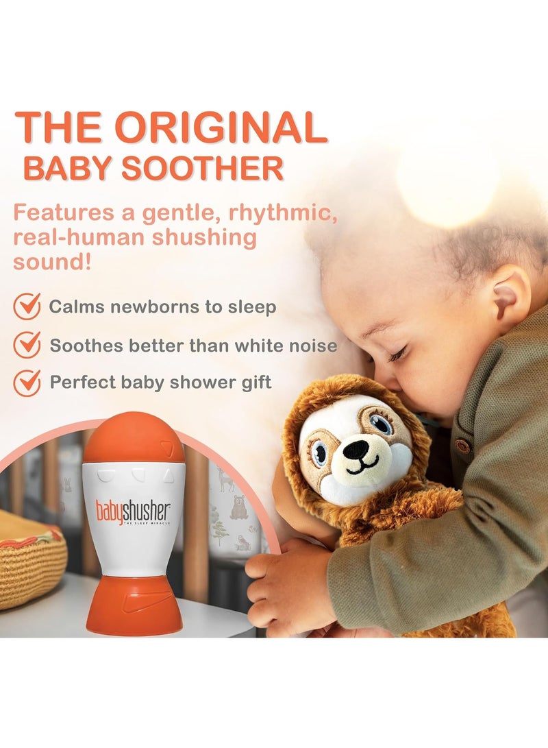 Bamboo Bark Baby Shusher For Babies — Sleep Miracle Soother Sound Machine For New Parents - Image 2
