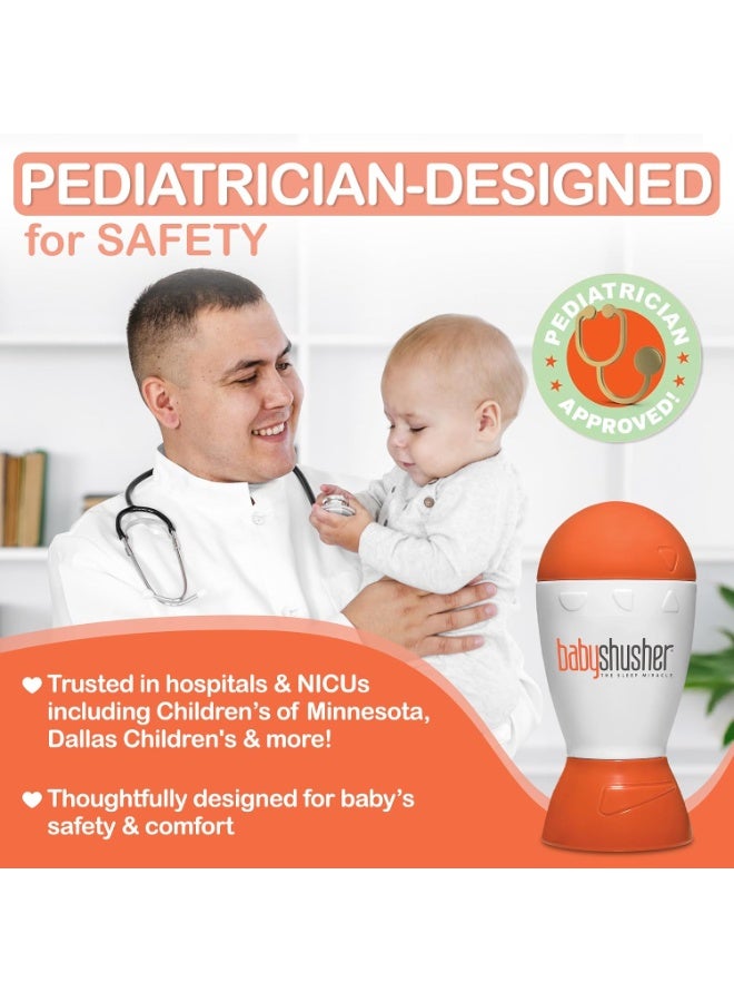 Bamboo Bark Baby Shusher For Babies — Sleep Miracle Soother Sound Machine For New Parents - Image 3