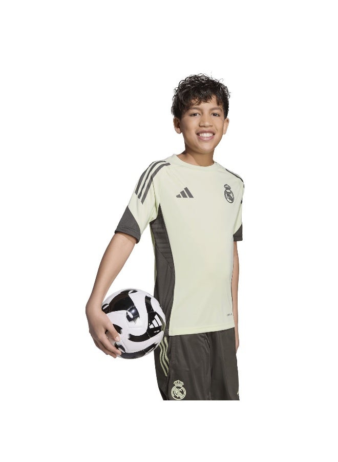 Adidas Real Tr Jsy Y Green Football Jerseys For Junior 5-6Y - Image 1