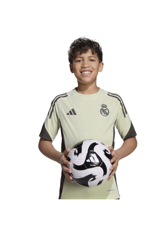 Adidas Real Tr Jsy Y Green Football Jerseys For Junior 5-6Y - Image 4