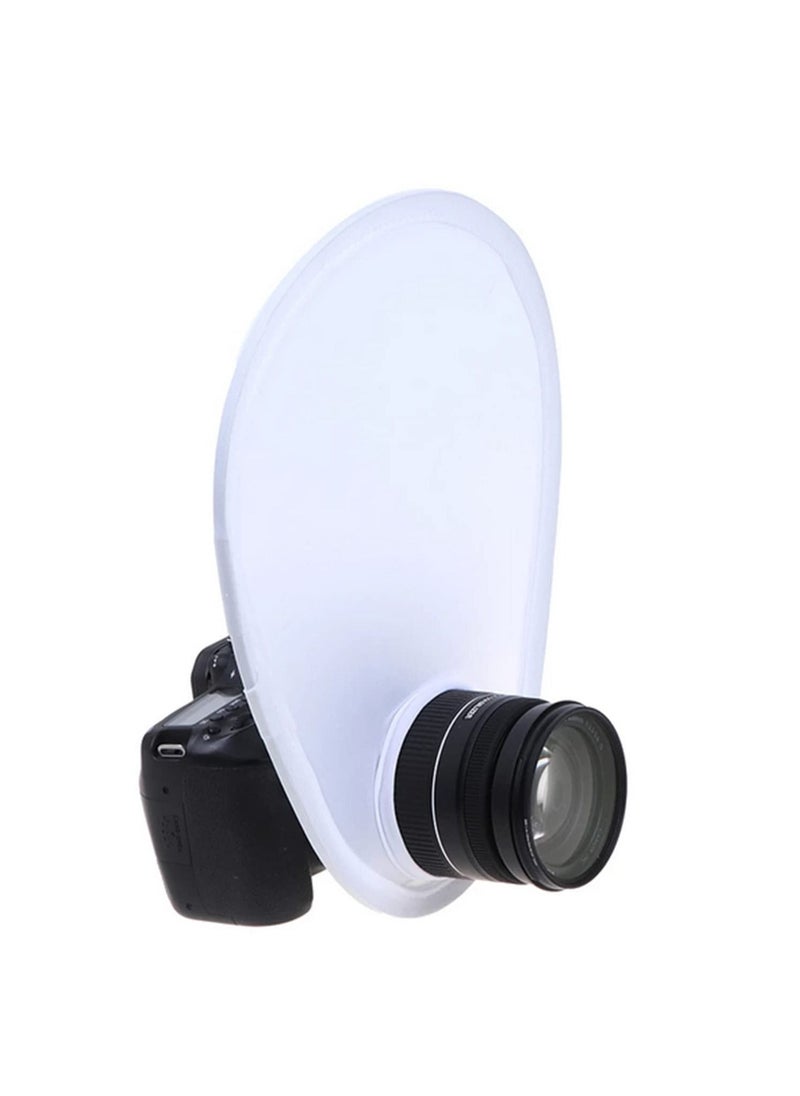 Generic Universal Folding Photography Flash Lens Diffuser Reflector Flash Diffuser Softbox for DSLR SLR Camera Lenses-30cm  - Image 1