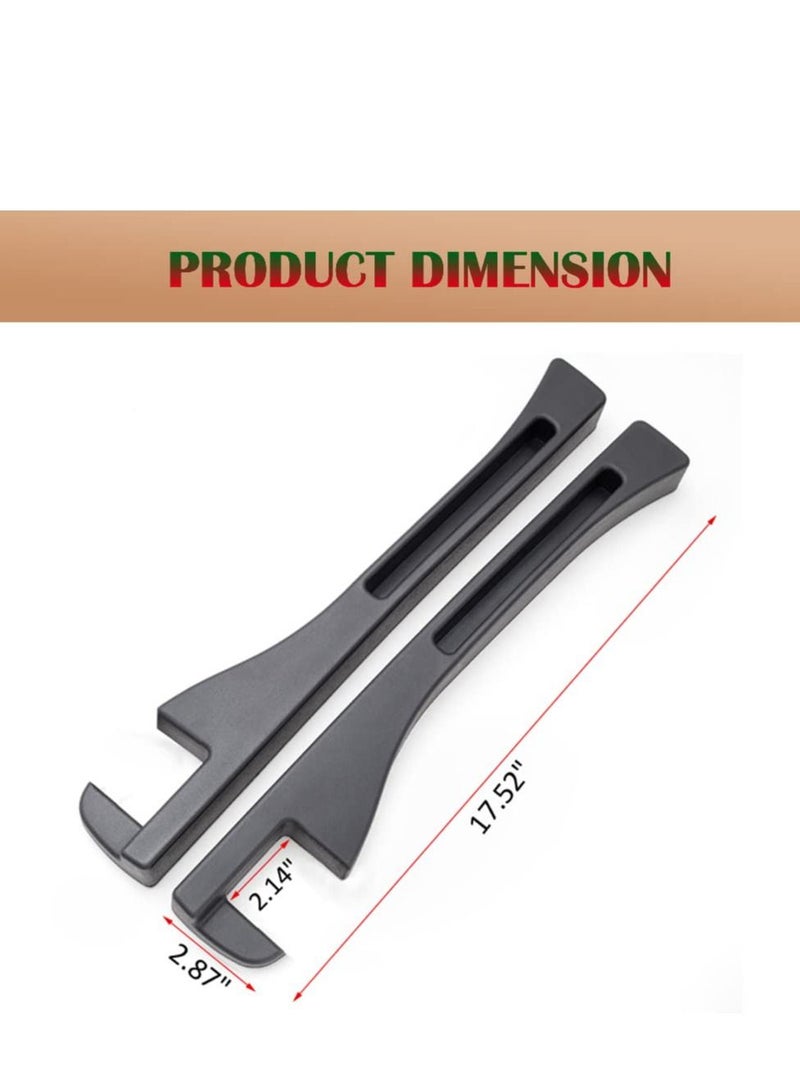 SYOSI 2 in 1 Car Seat Gap Organizer - Black - Universal Fit, Storage Pockets Adjust, 2 Set Car Seat Crevice Storage Box, Helps Reduce Distracted Driving & Holds Phone, Money, Cards, Keys, Remote - Image 5