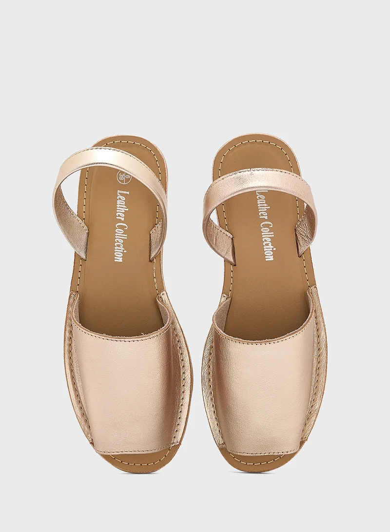 Ginger Sling Back Flat Sandal