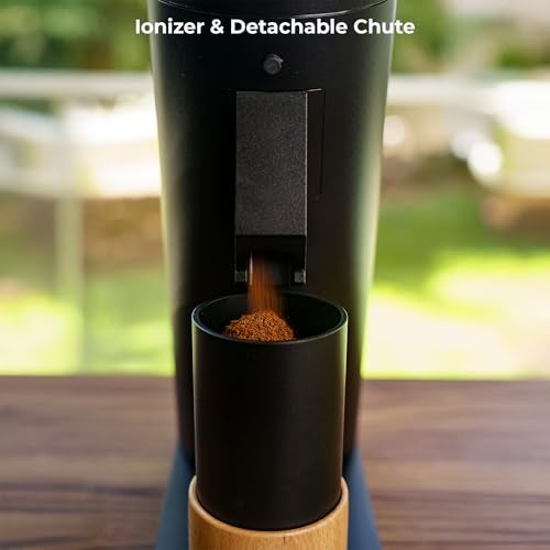 MiiCoffee DC63 Single Dose Coffee Grinder (Black) - Image 4