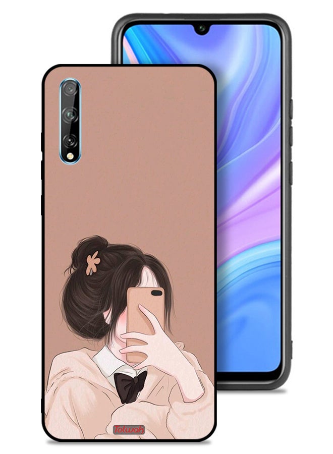 Tolwak Huawei Y8p Protective Case Cover Making Selfie - Image 1