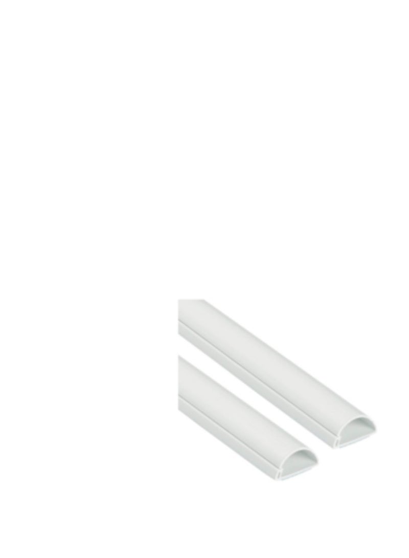KNP KNP Electrical PVC Floor Trunking 10mm x 35mm is a versatile and effective solution for managing and organizing cables in residential commercial and industrial settings.  - Image 2