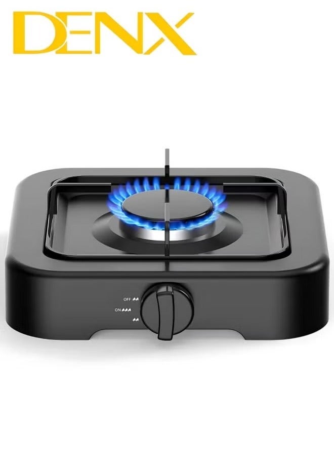 دينكس موقد غاز فردي، موقد غاز متنقل بشعلة واحدة، بقوة 2200 واط، للطهي المنزلي والخارجي DX2805 - Image 4