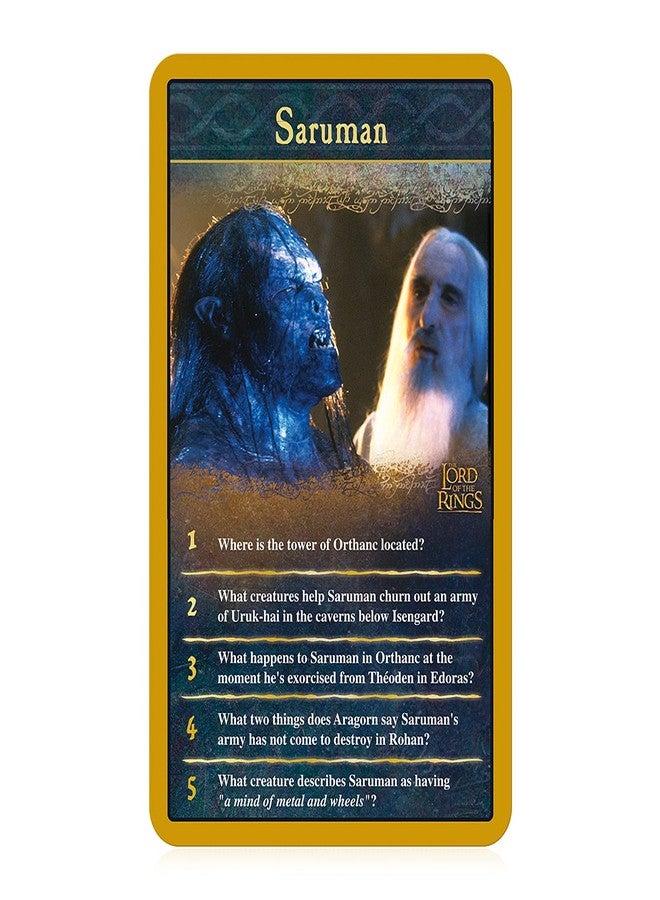 Top Trumps Lord of The Rings Quiz Game - Image 4
