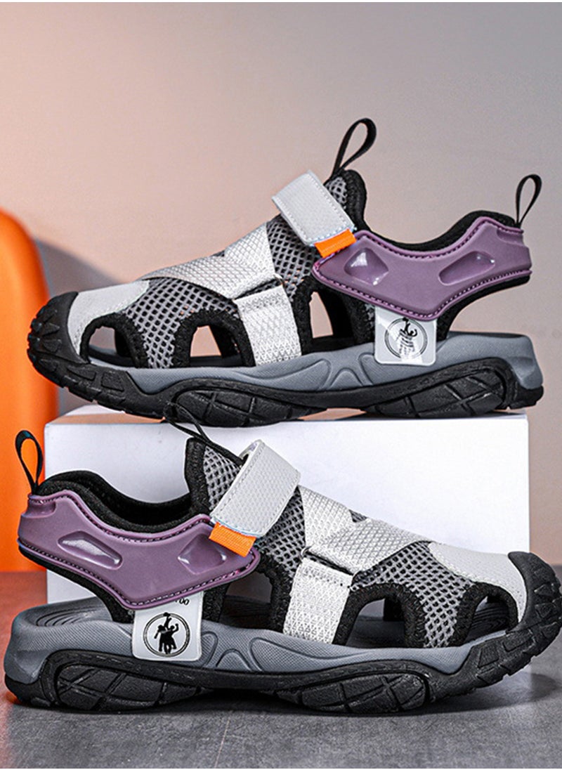 ETG Children's Sport Outdoor Hiking Sandals Closed Toe Athletic Adventure Beach Fisherman Water Sandals  - Image 5