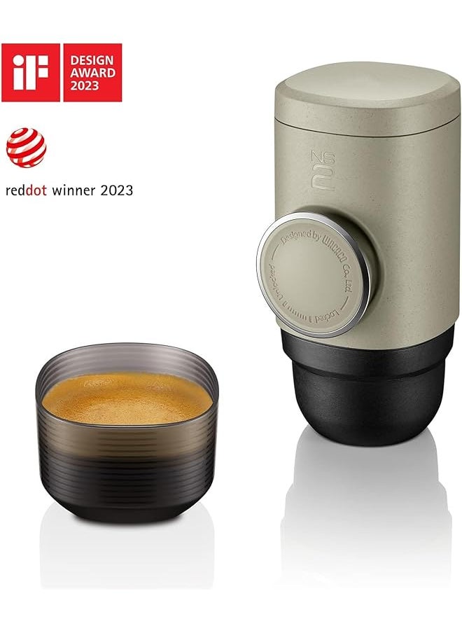 Portable Espresso Machine New Generation Manually Operated Coffee Maker Compatible With Nespresso Original Capsules