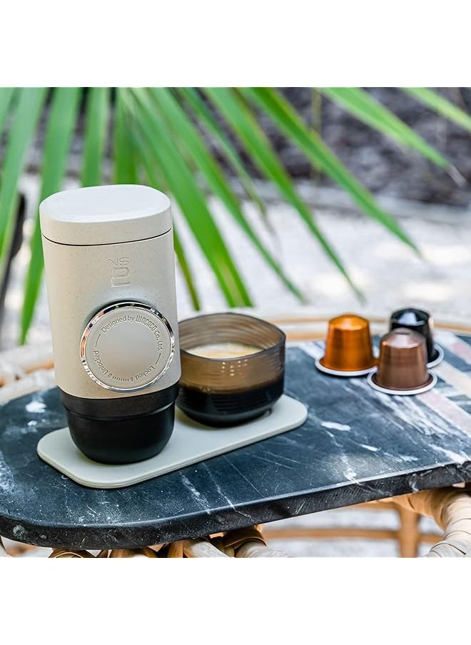 Portable Espresso Machine New Generation Manually Operated Coffee Maker Compatible With Nespresso Original Capsules