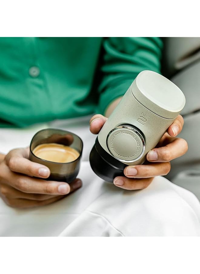 Portable Espresso Machine New Generation Manually Operated Coffee Maker Compatible With Nespresso Original Capsules
