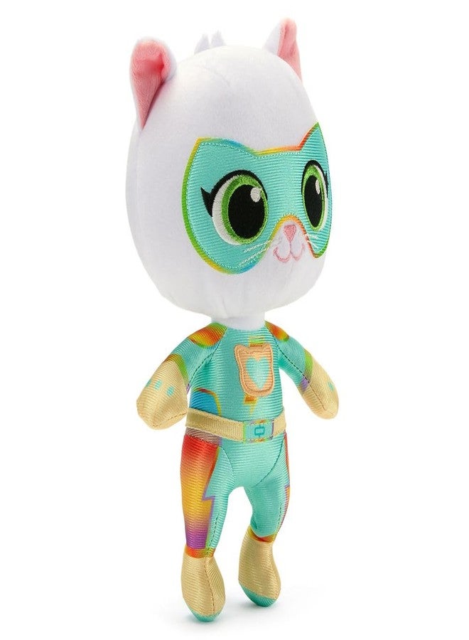 Disney Store Official SuperKitties Bitsy Plush - Detailed Disney Stuffed Animals with Embroidered Features and Screen Art Elements, Part of SuperKitties Plush Collection - Image 4