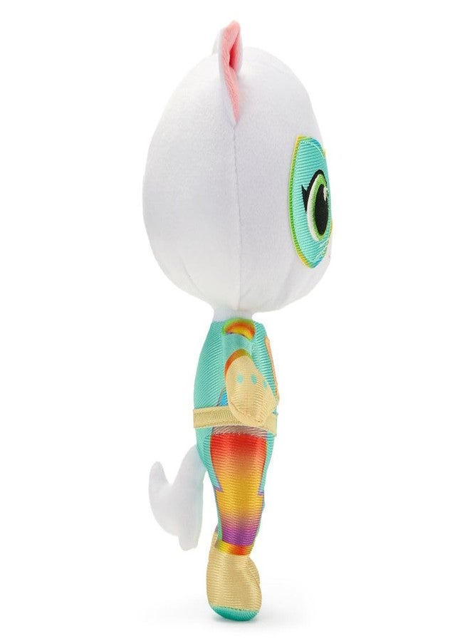 Disney Store Official SuperKitties Bitsy Plush - Detailed Disney Stuffed Animals with Embroidered Features and Screen Art Elements, Part of SuperKitties Plush Collection - Image 5