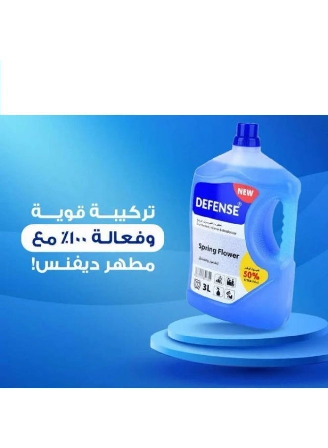 Defense Disinfectant & Cleaner 3L – Surface Disinfectant & Odor Remover - Image 4