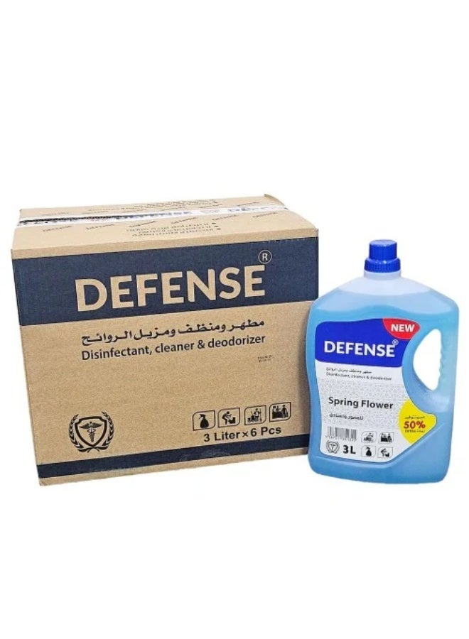 Defense Disinfectant & Cleaner 3L – Surface Disinfectant & Odor Remover - Image 2