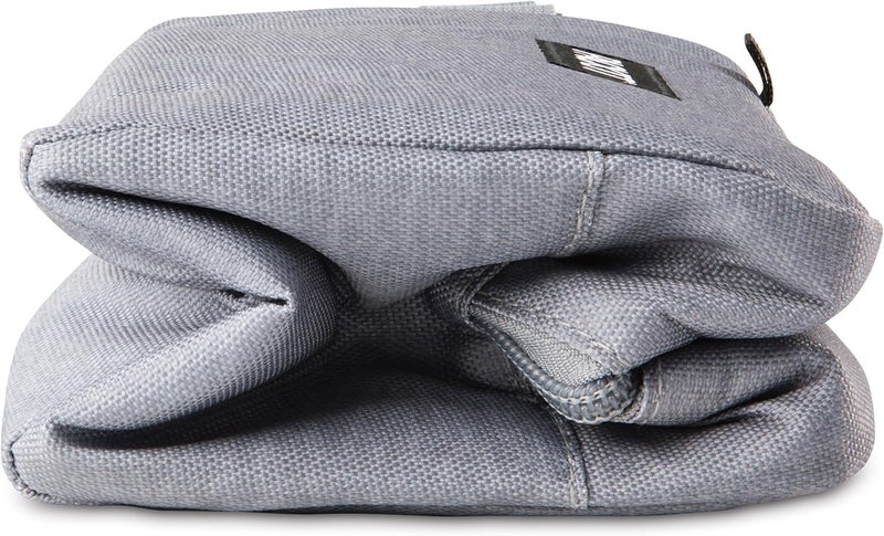 Pac-Kit ® Freezable Snack Bag, Gray Fog, Built with ECOFREEZE® Technology, Foldable, Reusable, Zip Closure, Designed For Keeping Snakcs Fresh On the Go, and Adults of all Ages - Image 4