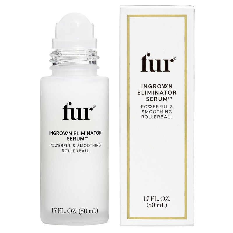 Fur Ingrown Eliminator Serum Rollerball  Powerful Ingrown Hair Treatment Serum With AHAs and BHAs to Treat and Prevent Ingrown Hairs and Bumps Hydrates and Soothes Irritated Skin  50 ml