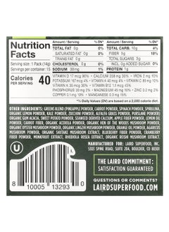 Laird Superfood Laird Superfood, Prebiotic Daily Greens, 15 Packs, 0.5 oz (14 g) Each  - Image 2
