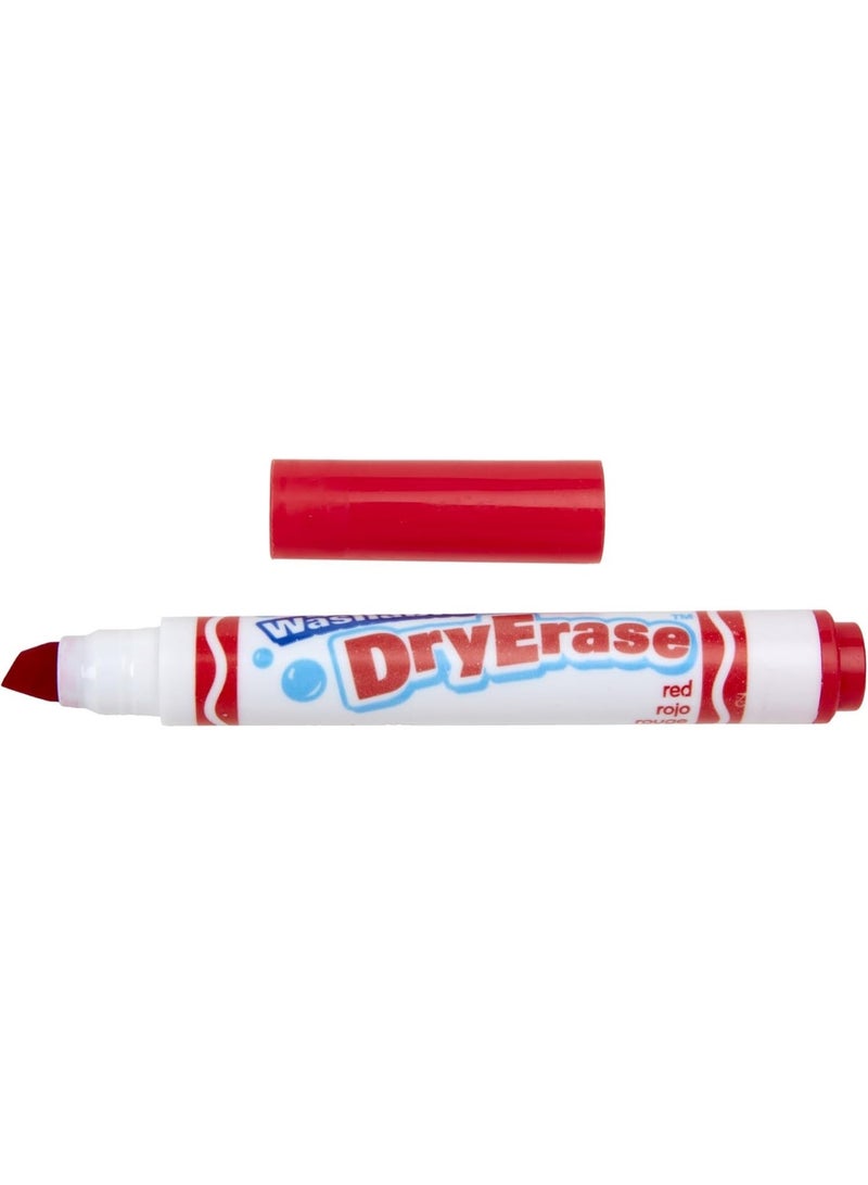 كرايولا أقلام سبورة بيضاء قابلة للغسل من Crayola، برأس إسفيني متين، ألوان متنوعة، عبوة من 10 أقلام - Image 5